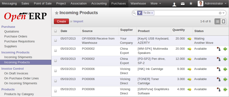 Odoo image and text block