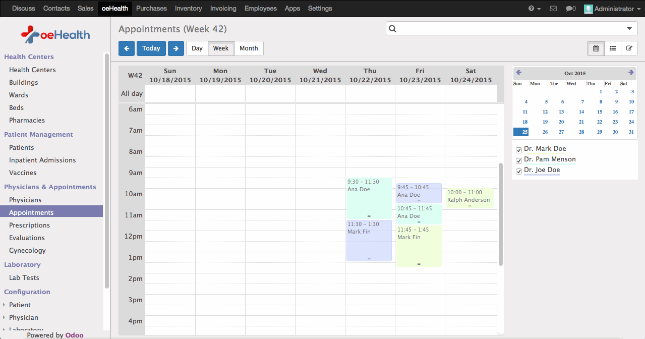 Odoo image and text block